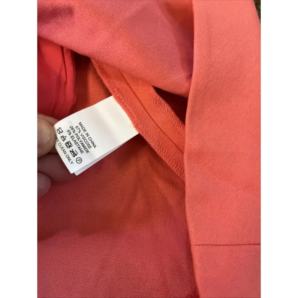 Kate Spade New York Sz 6 Sleeveless Bow Back Sheath Mini Dress Pink S Classic